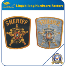 Kundenspezifisches Design Iron-on Back Stickerei Badge Patch